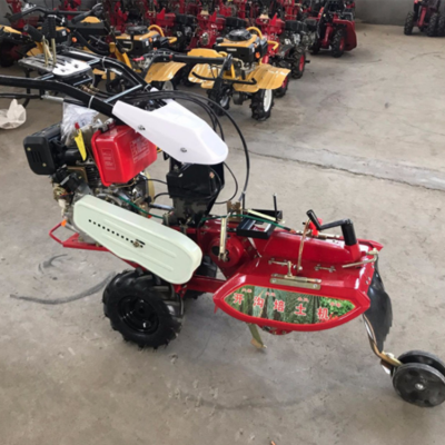 乐丰 花生地培土开沟机 lf -186柴油大马力微耕机