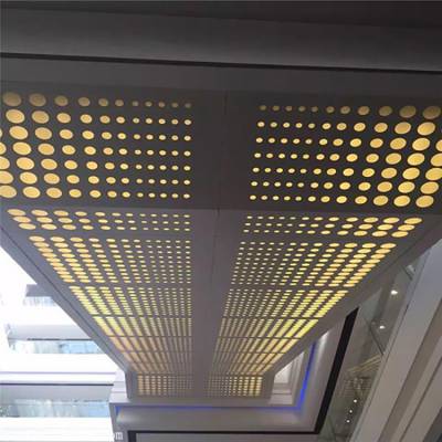 艺术冲孔铝单板微孔铝单板门头冲孔铝单板供应