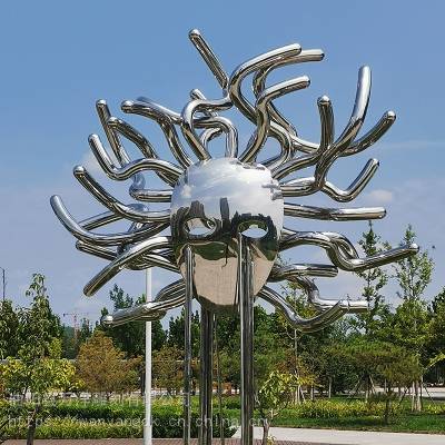 不锈钢抽象人物脸谱雕塑 园林小品雕塑 镜面面具雕塑 广场户外摆件