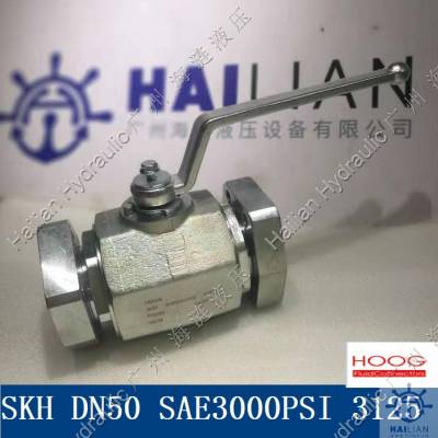 高压球阀HOOG BALL VALVES SKH DN50 SAE3000PSI 3125