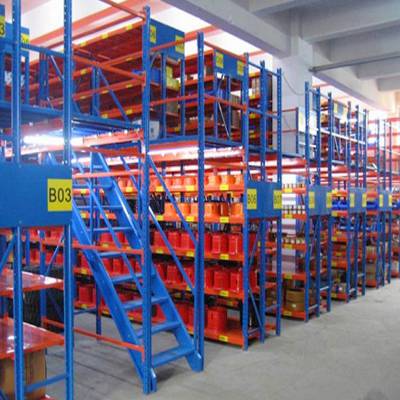 供应重庆工业仓储货架 阁楼货架 钢平台，Q235B货架式平台