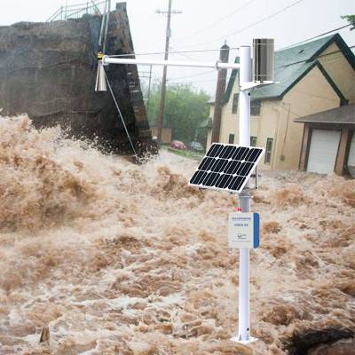 灌渠防汛降雨量观测预警设备 明渠水位流量流速监测系统