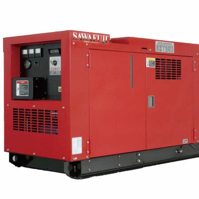 日本原装SAWAFUJI泽藤20KVA/22千伏安三相静音柴油发电机组