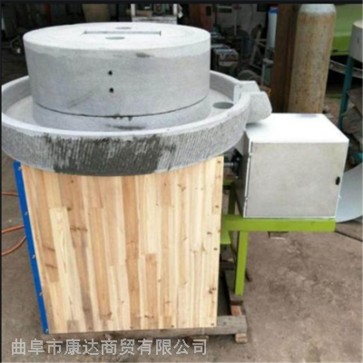 五谷杂粮小型石磨机 大米低温米浆机 60型号豆浆磨浆机