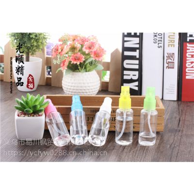 旅游便携小喷瓶 化妆品分装瓶 透明PET喷雾瓶/喷壶/喷水瓶