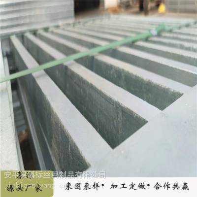 广东东莞污水渠拦污钢格栅格网 垃圾拦截格栅