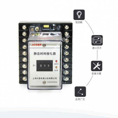 用于矿山工厂，工业控制 CZS-A/43C、CZS-A/432集成电路时间继电器 JOSEF约瑟