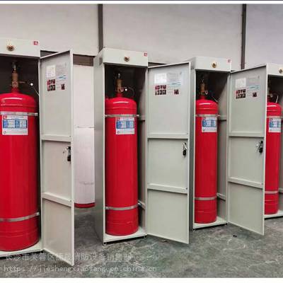 长沙供应柜式气体七氟丙烷自动灭火装置 药剂检测维修充装
