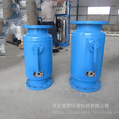 DN50反冲洗过滤器 卧式直通反冲洗除污器 螺旋除污器六安