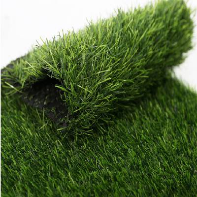 鸿宇筛网三色塑料草坪 装饰用人造假草皮 仿真草地地毯
