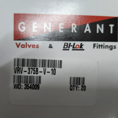 供应 Generant 安全阀 VRV-375B-V-010