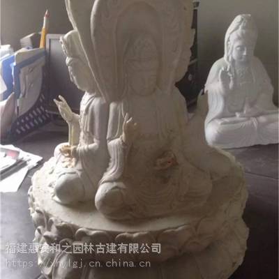湖北观音石雕 月光菩萨石雕图片大全 中国历代观音像的演变 海南三面观音