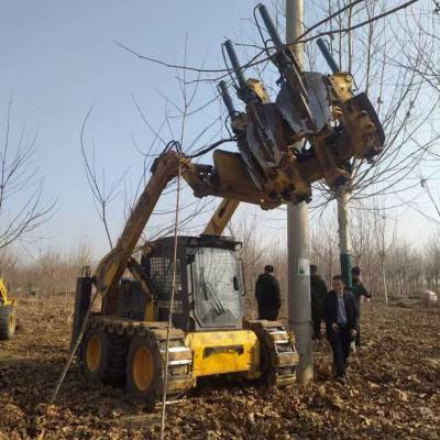 两冲程汽油挖树机 挖掘机土球移树机 大型园林用锯齿移栽机