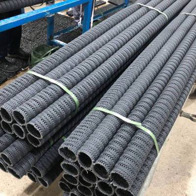 pe硬式透水管铁路隧道路基排水多种规格