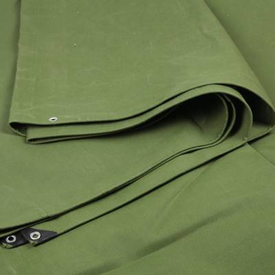 加厚防雨布篷布单面涂层有机硅防水帆布油布货场盖布耐磨三防帆布