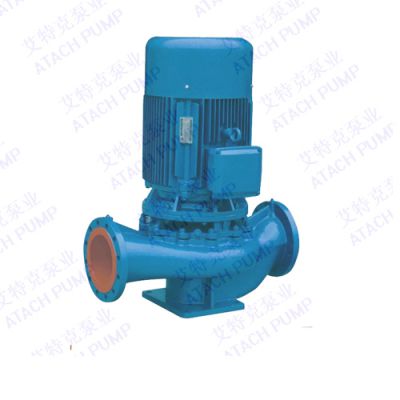 立式清水管道泵-低噪音管道泵-低转速管道泵-水泵厂家