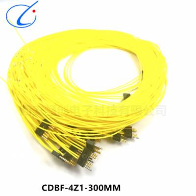 4芯矩形连接器 CDBF-4Z1-300MM CDBF-4Z-300MM 接插件 插座带线