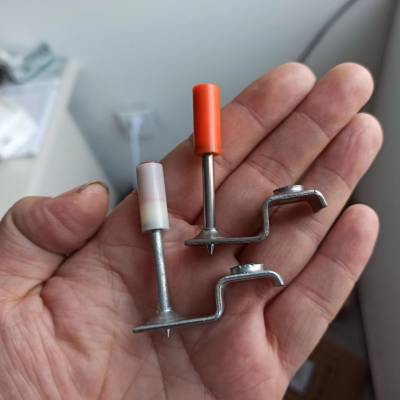 不锈钢304炮钉吊顶一体钉双基药硝化棉药柱内筒型一体钉包括药柱内筒