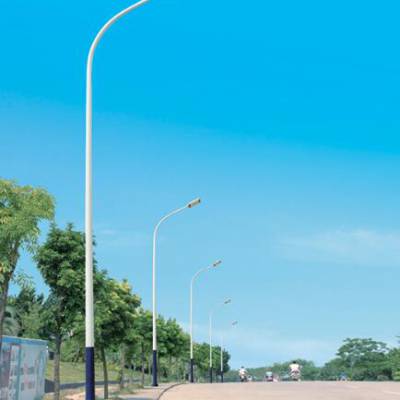 12米单臂悬挑路灯杆厂家湛江单臂悬挑路灯杆七度照明