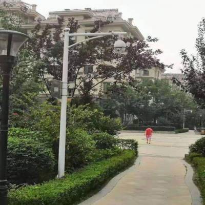 监控立杆3米4米摄像机枪机球机监控杆组合立柱室外监控支架