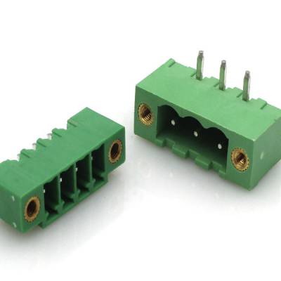 环保铜插拔式PCB接线端子针座2EDGRM间距5.08MM阻燃连接器FPM2.5