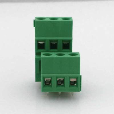 环保铜DG500A升降式接线端子绿色连接器KF128A-5.0MM间距EEK500A