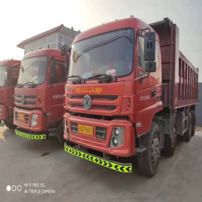 山东11吨皮17年国四东风前四后八自卸车二手货车 -山东枣庄货车