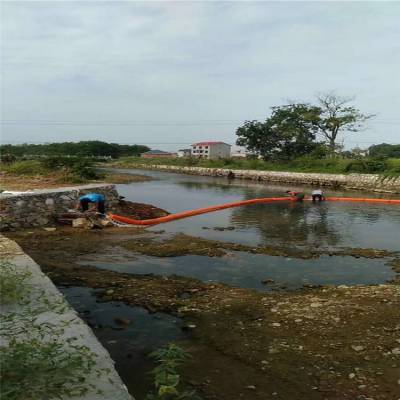 聚乙烯塑料拦污浮筒河道水库污物隔离浮漂水电站漂浮垃圾拦截浮体