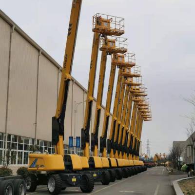 松江出租自行式直臂高空作业车高度28米可试用