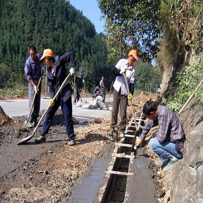 u型渠一次性成型U型水渠开沟机路沿石路缘石滑模机加工定制