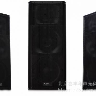 QSC KW153 有源全频音箱 内置功放木质音响 15寸户外扬声器