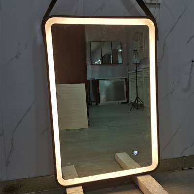 led浴室镜卫生间镜子酒店发光镜宾馆洗手台镜子洗漱台化妆镜