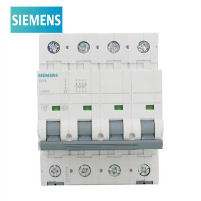 SIEMENS 西门子小型断路器5SY4 2P B型 高分断额定电流1A~63A