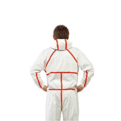 3m4565一次性防化服 连体防护服 个人防护