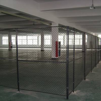 艾鼎GLW-001车间仓库隔离网低碳钢丝隔断网 金属隔离栅 厂房围网