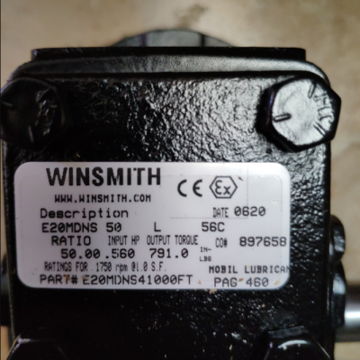 优势供应 winsmith 减速机 E20 MDNS 50:1 L 56C