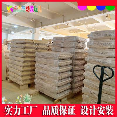 柳州供应橡胶木儿童家具用品 教室儿童学习双层六人桌课桌椅家具
