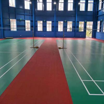 供应羽毛球地板价格 羽毛球地板厂家 PVC地板