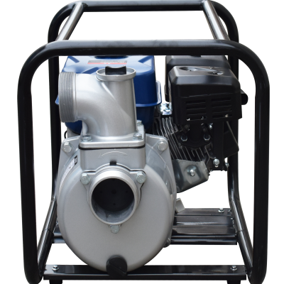 贝隆通用3寸汽油水泵配蓝色嘉陵170F汽油机