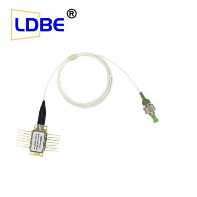 1526-1563nm 10mW DFB蝶形激光二极管 DWDM波长可选择 单模和保偏光纤
