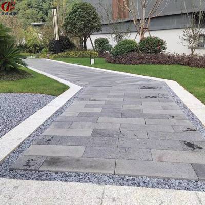 承德厂家供应 天然蜂窝火山石板 墙面地面装饰火山石板 火山岩洞石