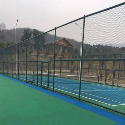 森帅框架式球场护栏 日字型 低碳钢丝勾花网笼式围栏 加工定制