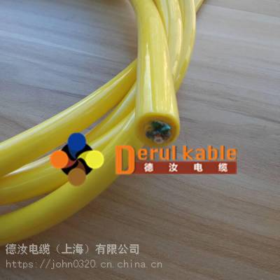 厂家可定制ROV零浮力柔性抗拉电缆Derul32360