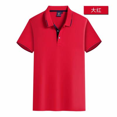 云南短袖T恤定做广告logo Polo衫定制 logo翻领工作服公司 企业文化衫T恤 广告衫短袖定做