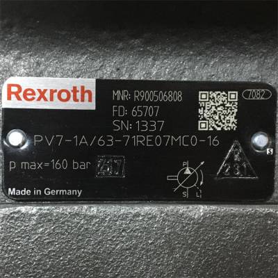 Rexroth / R900506808 PV7-1X/63-71RE07MC0-16 / 叶片泵