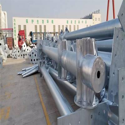 长期供应 监控杆 涂塑限高架