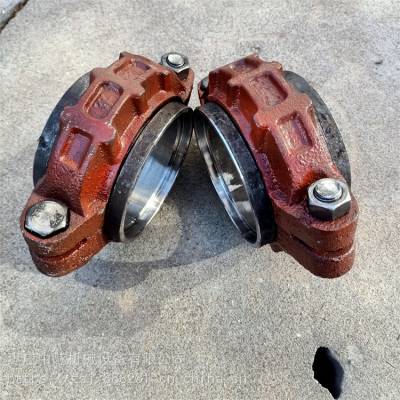 矿用管道快速接头卡箍式管道快速接头dn650管道接头中隧