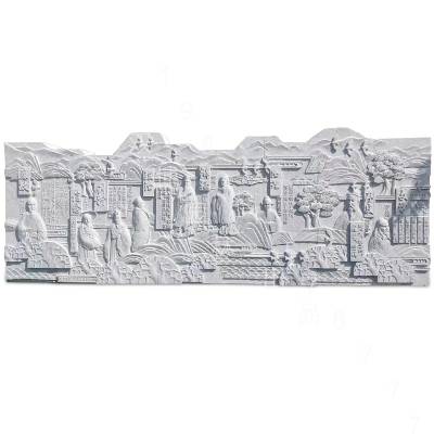 陕西安康 大型红砂岩浮雕 寺庙主题浮雕壁画 曲阳濠景雕塑