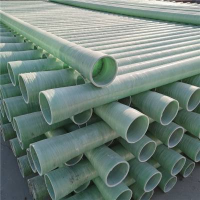 玻璃钢FRP管道夹砂市政排水管有机废气通风除臭管 电厂耐磨脱硫管