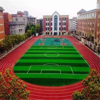 运动场塑胶跑道 体育场塑胶跑道 学校塑胶跑道施工